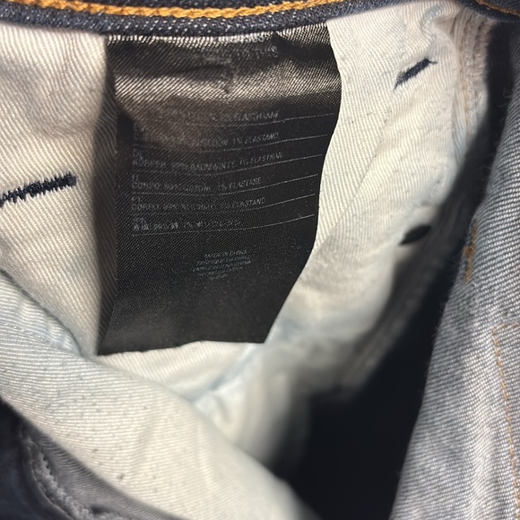 Volcom Men’s Solver Modern Straight Dark Wash Jeans Size 33x30 - Picture 3 of 8